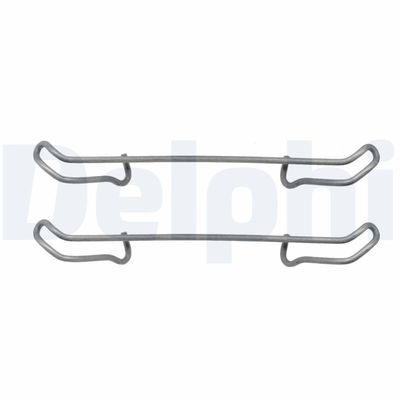 Комплектующие, колодки дискового тормоза DELPHI LX0076