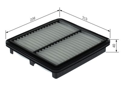 Воздушный фильтр BOSCH F 026 400 667