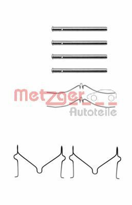 Piederumu komplekts, Disku bremžu uzlikas METZGER 109-1126