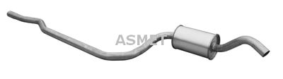 Средний глушитель выхлопных газов ASMET 07.069