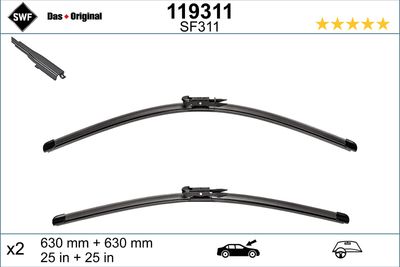 Щетка стеклоочистителя SWF 119311