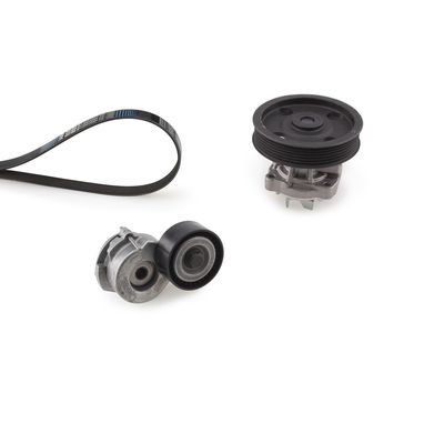 Ūdenssūknis + ķīļrievu siksnas komplekts GATES KP26PK1183