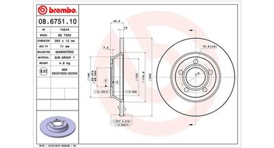 Тормозной диск MAGNETI MARELLI 360406001500