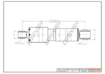 Amortizators Dr!ve+ DP1610.10.0201