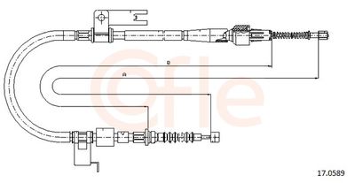 Trose, Stāvbremžu sistēma COFLE 92.17.0589