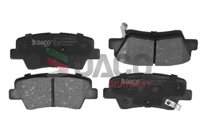 Комплект тормозных колодок, дисковый тормоз DACO 321323