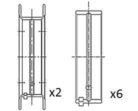 Подшипник коленвала FAI AutoParts BM1016-STD
