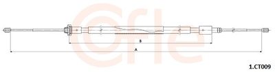 Тросик, cтояночный тормоз COFLE 92.1.CT009