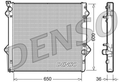 Radiators, Motora dzesēšanas sistēma DENSO DRM50049