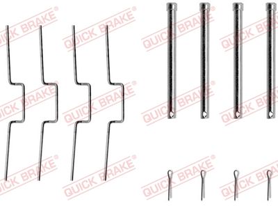 Piederumu komplekts, Disku bremžu uzlikas QUICK BRAKE 109-1176