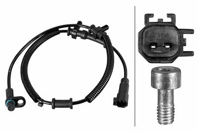 Датчик, частота вращения колеса HELLA 6PU 358 219-161