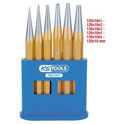 Caurumsitņu komplekts KS TOOLS 162.2127