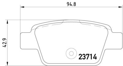 Bremžu uzliku kompl., Disku bremzes HELLA PAGID 8DB 355 018-851