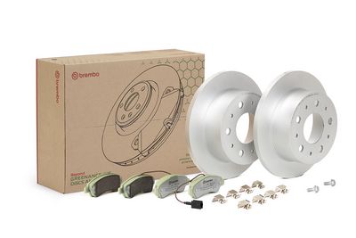 Bremžu komplekts, Disku bremzes BREMBO KT 10 006