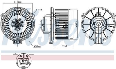 Salona ventilators NISSENS 87939