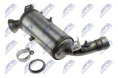 Nosēdumu-/Daļiņu filtrs, Izplūdes gāzu sistēma NTY DPF-ME-006