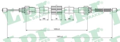 Тросик, cтояночный тормоз LPR C0468B