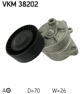 Натяжитель ремня, клиновой зубча SKF VKM 38202