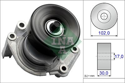 Siksnas spriegotājs, Ķīļsiksna Schaeffler INA 534 0350 10