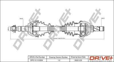 Приводной вал Dr!ve+ DP2110.10.0504