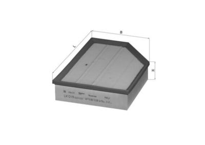 Воздушный фильтр KNECHT LX 1219