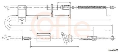 Trose, Stāvbremžu sistēma COFLE 17.2509