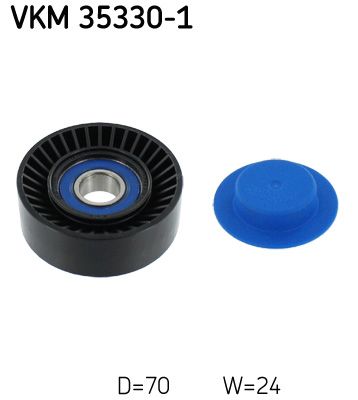 SKF VKM353301 Parazīt-/Vadrullītis, Ķīļrievu siksna