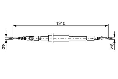 Trose, Stāvbremžu sistēma BOSCH 1 987 482 318