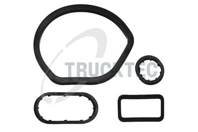 Blīvju komplekts, Eļļas radiators TRUCKTEC AUTOMOTIVE 02.43.288