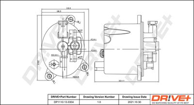 Топливный фильтр Dr!ve+ DP1110.13.0304
