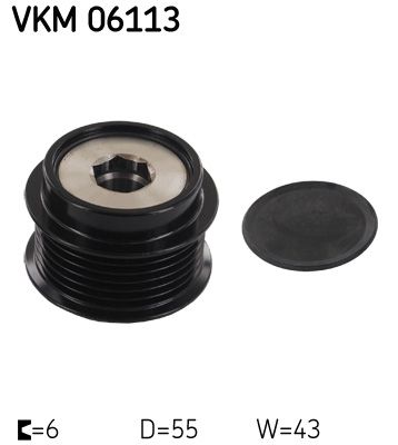 Механизм свободного хода генератора SKF VKM 06113