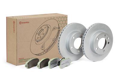 Bremžu komplekts, Disku bremzes BREMBO KT 10 034