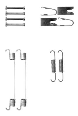 Комплектующие, тормозная колодка TEXTAR 97048500