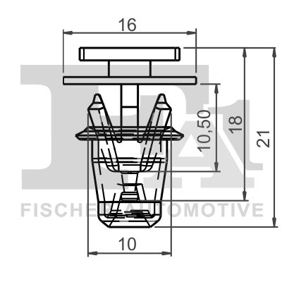 FA1 124003010 Moldings/aizsarguzlika