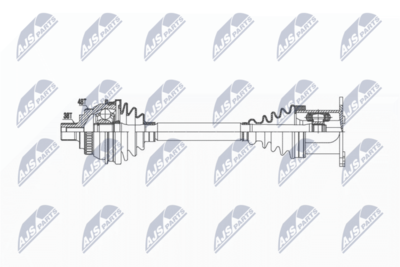 Приводной вал NTY NPW-VW-036