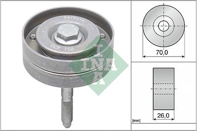 Parazīt-/Vadrullītis, Ķīļrievu siksna Schaeffler INA 532 0596 10