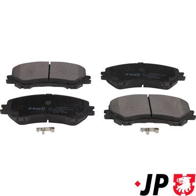 Комплект тормозных колодок, дисковый тормоз JP GROUP 4063604810