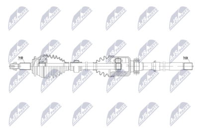 Приводной вал NTY NPW-TY-207