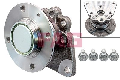 Rattalaagrikomplekt Schaeffler FAG 713 6507 20