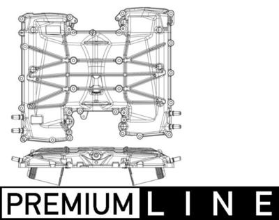 Интеркулер MAHLE CI 408 000P
