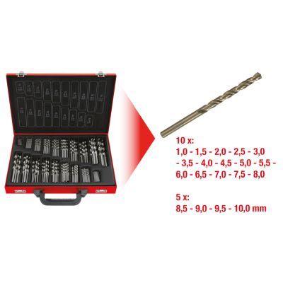 Metāla spirālurbju komplekts KS TOOLS 330.3640