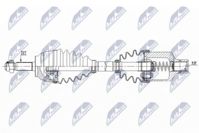 Приводной вал NTY NPW-RE-156