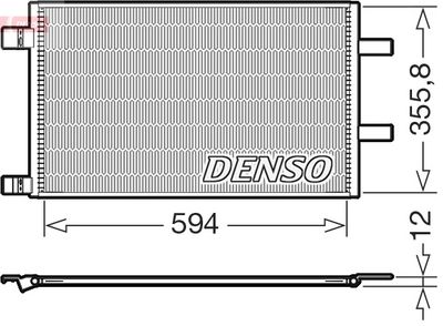 Kondensators, Gaisa kond. sistēma DENSO DCN23043