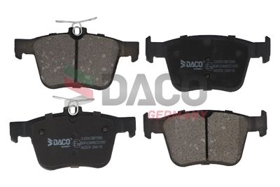 Bremžu uzliku kompl., Disku bremzes DACO 324204