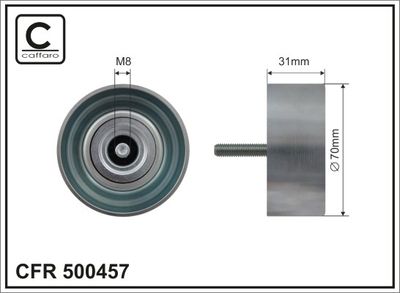 Parazīt-/Vadrullītis, Ķīļrievu siksna CAFFARO 500457