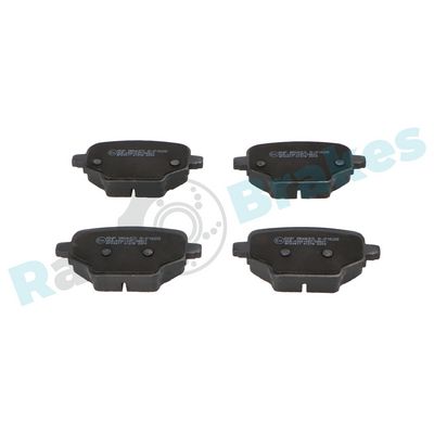 Комплект тормозных колодок, дисковый тормоз RAP BRAKES R-P1628