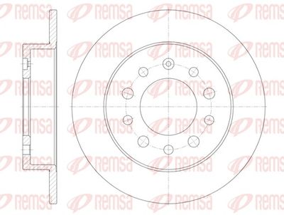 Bremžu diski REMSA 6762.00