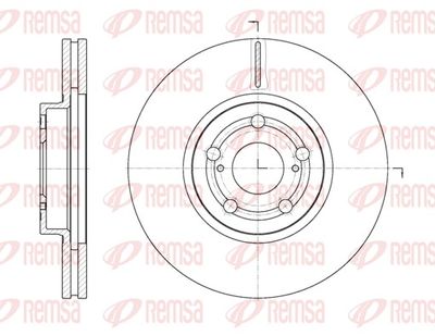 Bremžu diski REMSA 6701.10