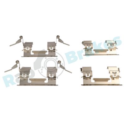 Piederumu komplekts, Disku bremžu uzlikas RAP BRAKES R-U0144