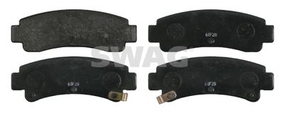 Bremžu uzliku kompl., Disku bremzes SWAG 82 91 6270